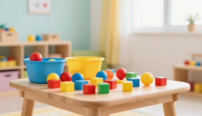 Color sorting activities for toddlers