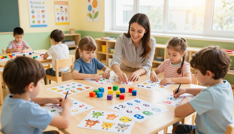 Number bonds for kindergarten