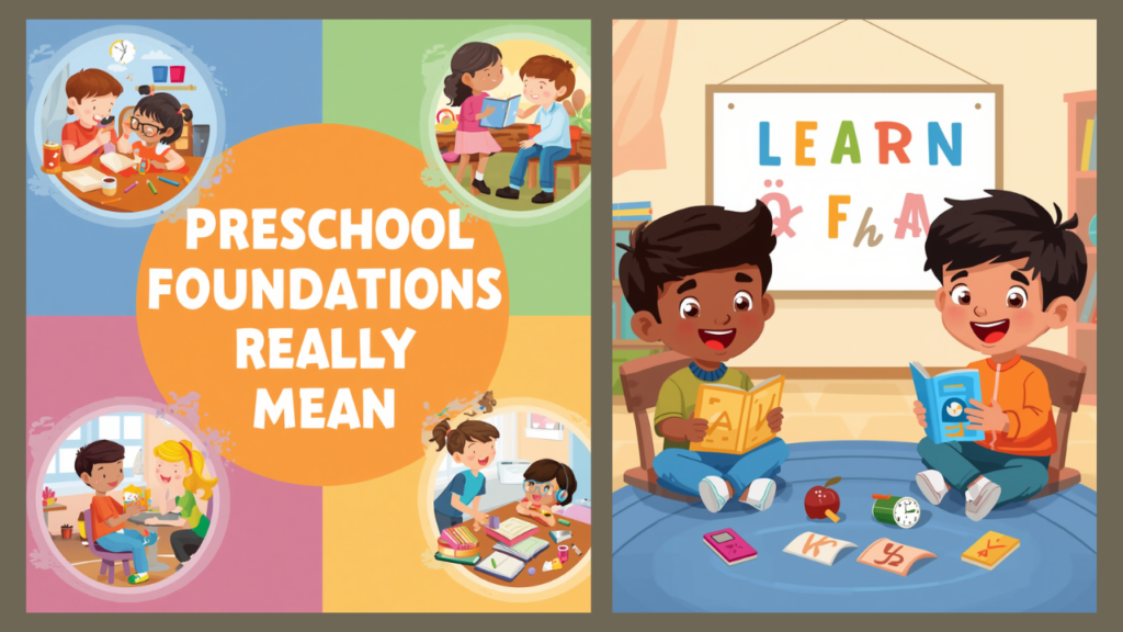 What Preschool Foundations Really Mean