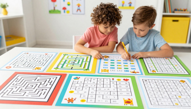 Logic puzzles for kids 6-7