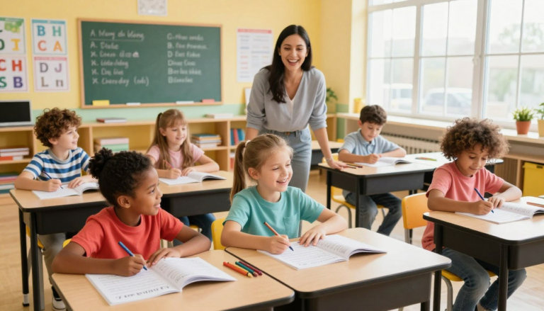 Spelling practice for 1st grade
