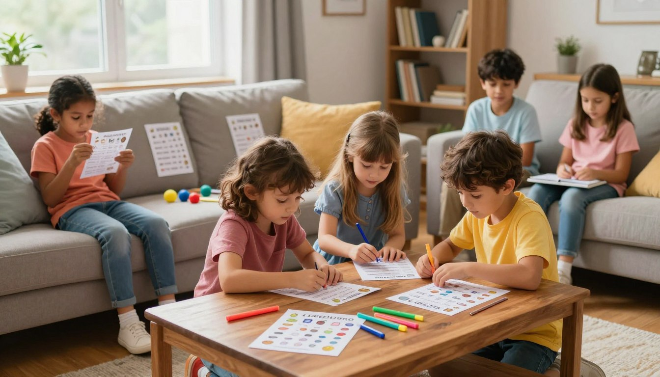 Scavenger hunt ideas for kids indoors