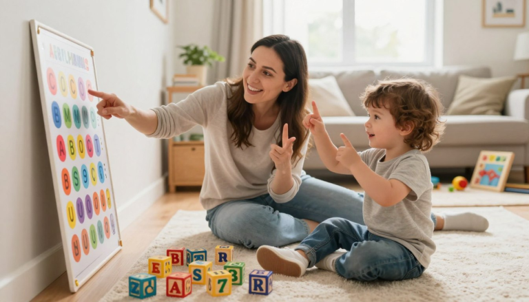 How to teach ABC to a 3 year